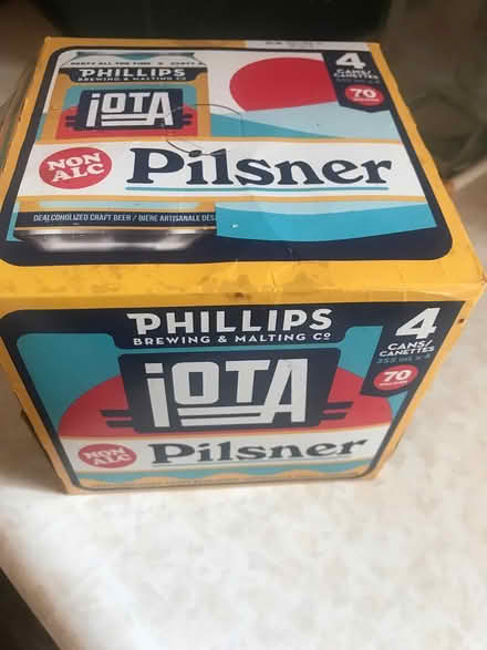 Photo of free Iota Non-alcoholic Pilsner X 4 cans (Speedvale & Delhi) #1
