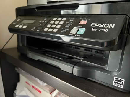 Photo of free Printer and DVD/CD shelves (Lacey Green, HP27) #1