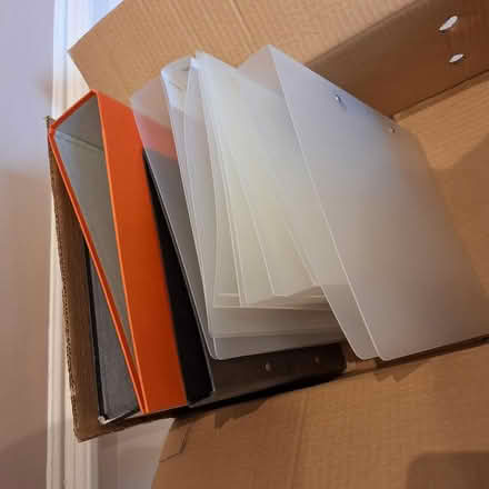 Photo of free Ring binder files (TW9) #1