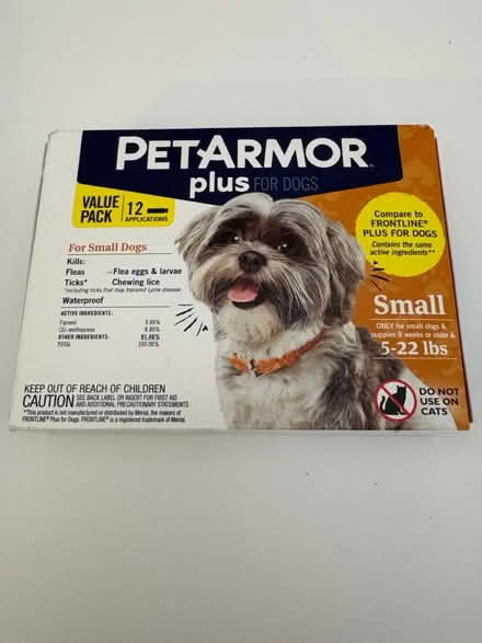 Photo of free PetArmor+ Flea/Tick/Lice Prevention (Dimond/Fruitvale) #1