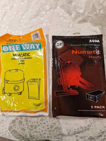 Photo of free Henry vacuum cleaner bags (Park District G3) #1