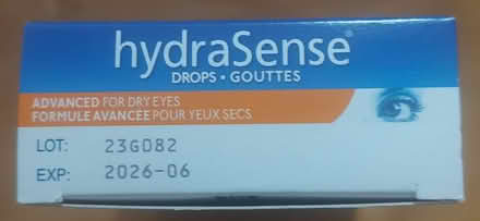 Photo of free hydraSense moisturizing eye drops (Broadview and Gerrard) #3