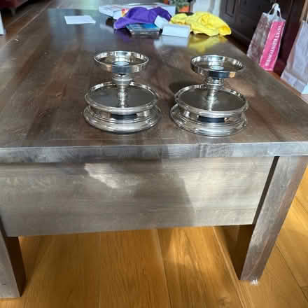 Photo of free Laura Ashley Hurricane silver candle holder (Sale Moor M33) #3