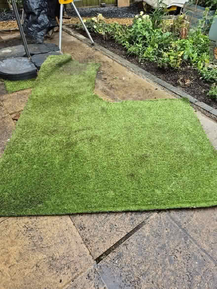 Photo of free Artificial grass turf (Holmer Green HP15) #2
