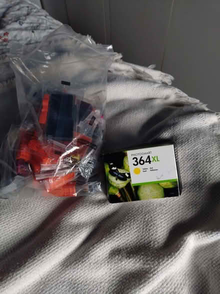 Photo of free Bag of HP 364 printer cartridges (Deane BL3) #1