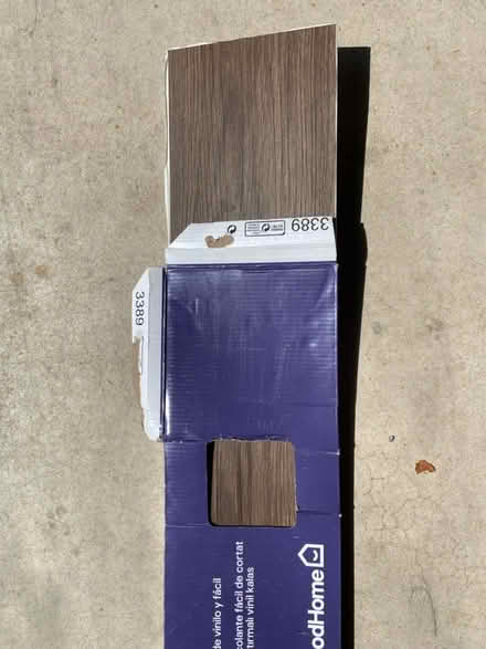 Photo of free Vinyl plank tiles dark brown wood (Weeke, Winchester SO22) #3
