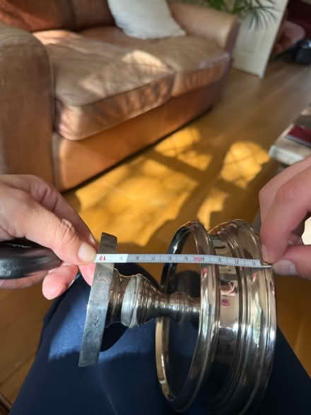 Photo of free Laura Ashley Hurricane silver candle holder (Sale Moor M33) #4