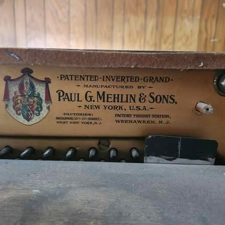 Photo of free Paul G. Mehlin & Sons Upright Piano (Boone) #4