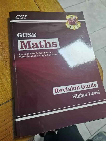 Photo of free GCSE Maths Revision Guide Higher level (Tuffley GL1) #1