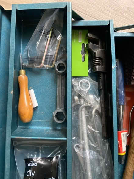 Photo of free Toolbox with tools (Weeke, Winchester SO22) #3