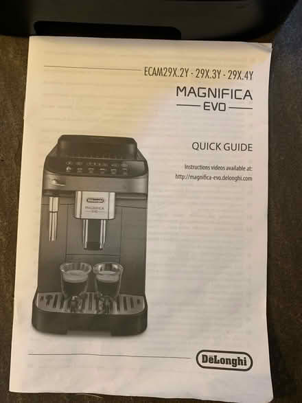 Photo of free DeLonghi Magnifica Bean2Cup Coffee (Moreton-in-Marsh GL56) #3