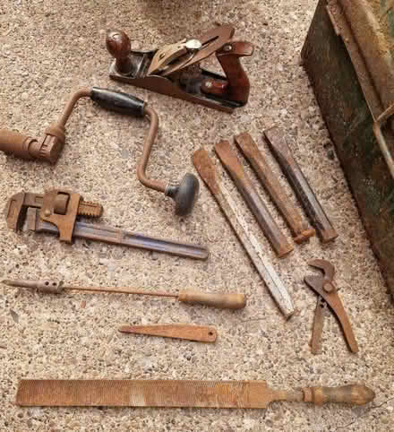 Photo of free Old Toolbox and tools (Chesterfield S40) #3