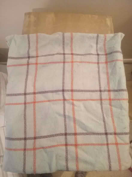 Photo of free 100 % wool tartan cushion cover. (Kennington OX1) #1