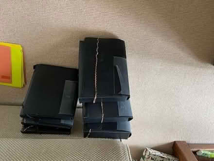 Photo of free A4 box files - black - 3xlarge and 2xsmaller (Lyncombe) #1