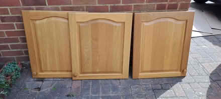 Photo of free Solid wood kitchen wall cupboard doors (GU9) #3