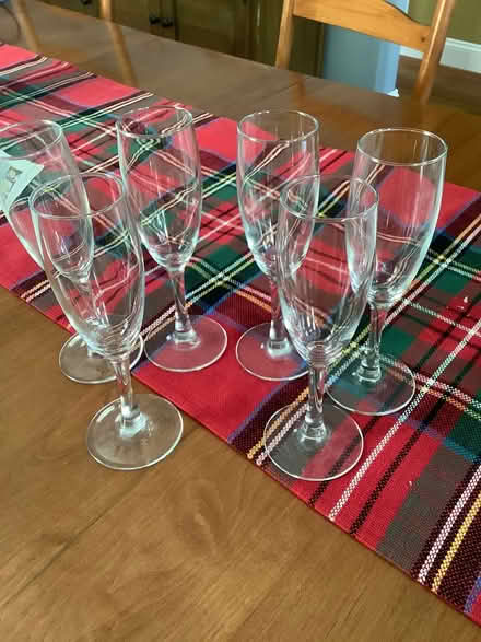 Photo of free 6 champagne glasses (Red Bank) #1