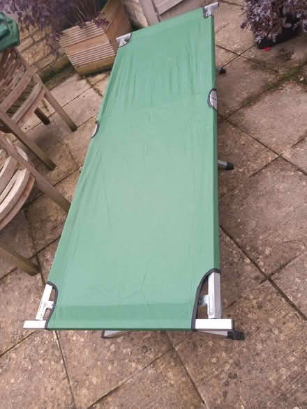 Photo of free Camp bed (Bathampton) #2