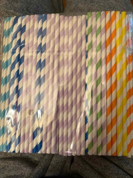 Photo of free Unopened packet of 200 biodegradable drinking straws (Stonehaven AB39) #2