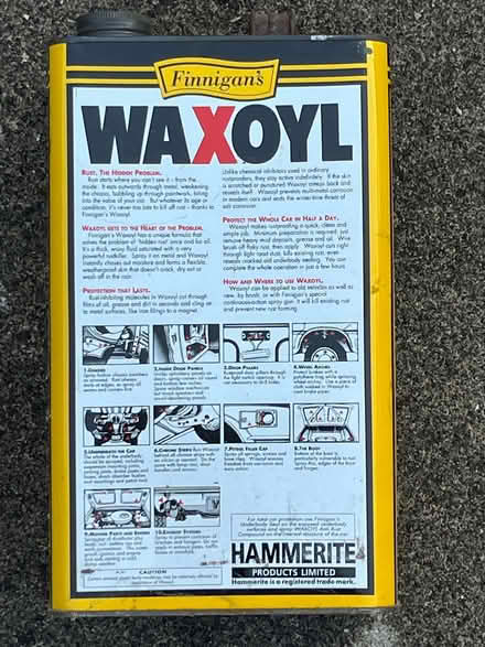 Photo of free Waxoyl rustproofing and spray applicator (Barnard's Green WR14) #3
