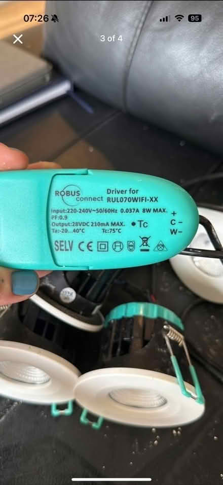 Photo of free Robus downlights (The Knapp GL5) #3