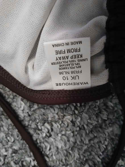 Photo of free Warehouse bikini 10/12 (Parkhead EH11) #3