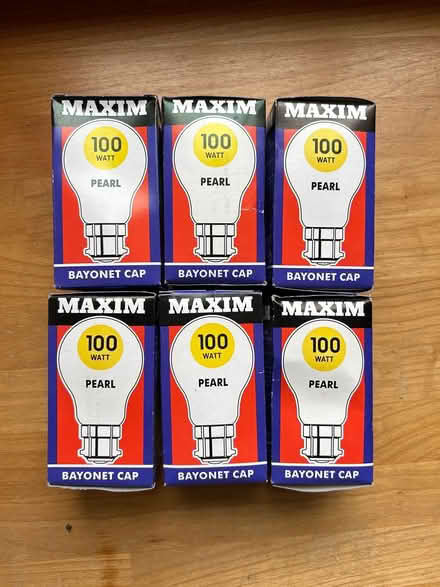Photo of free Bayonet fitting light bulbs (Brompton DL6) #1
