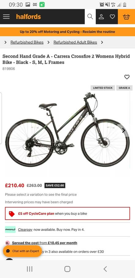 Photo of Bike (B9 near heartlands hospital) #1