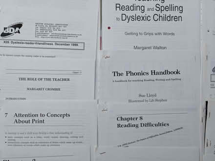 Photo of free Dyslexia and learning (AB24) #1
