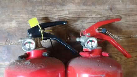 Photo of free 2 2kg powder fire extinguishers (Crosspool S10) #2