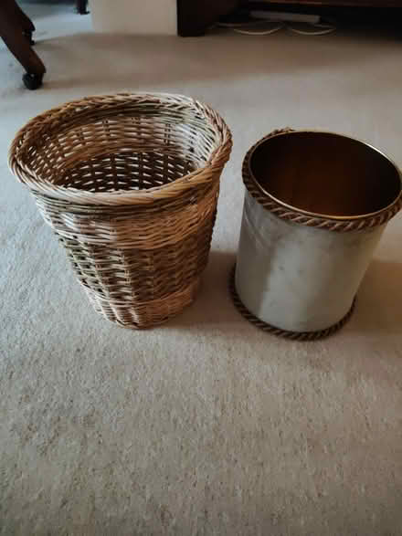 Photo of free 2 waste paper basket/bins (Jericho OX2) #1