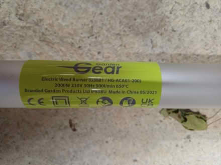 Photo of free Electric weed burner (IP4) #3