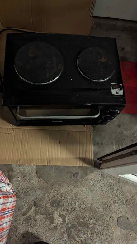 Photo of free Small portable electric hob and oven. (Loftus Road W12) #2