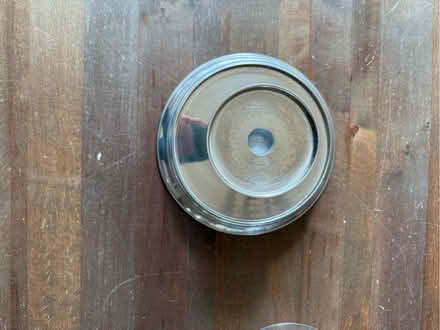 Photo of free Laura Ashley silver hurricane candle holder (Sale Moor M33) #3