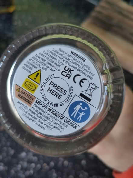 Photo of free Light up glass bottle (Shieldfield) #2