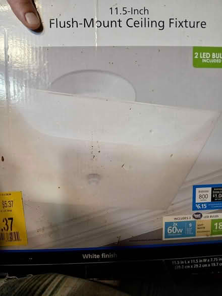 Photo of free Furniture Ceiling light in box (Sharon hill, PA) #1