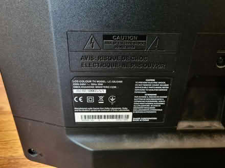 Photo of free Sharp 32" LCD TV (Canary Wharf E14) #3