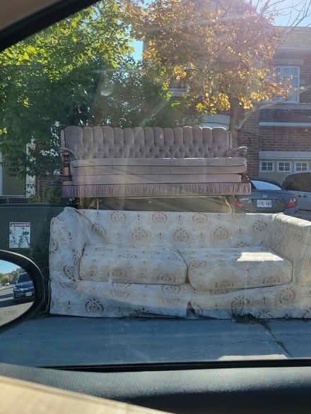 Photo of free Couches at curb (Riverside South) #1