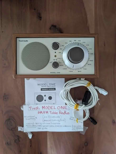 Photo of free Tivoli Model One radio (NO BT) (Teele Square) #1