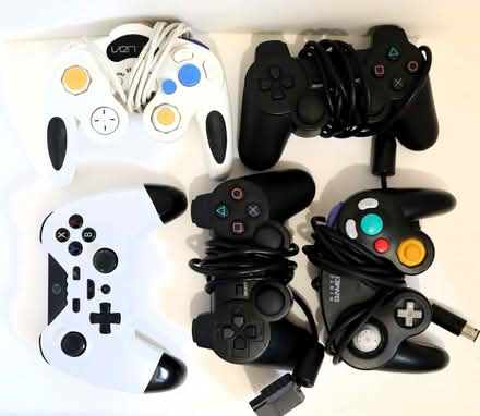 Photo of free Five game controllers (Weybridge KT13) #1