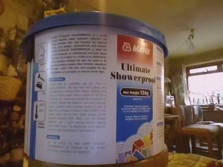Photo of free Tile adhesive - BIG 15kg tub (Staveley LA8) #1