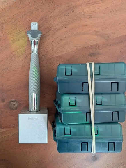 Photo of free Harry's razor, stand, & refills (Teele Square) #1