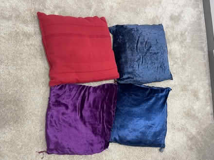 Photo of free Small square pillows (Rushey Mead LE4) #1