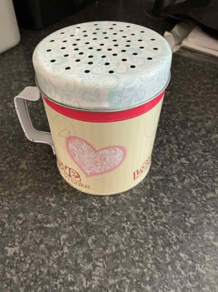 Photo of free Tin flour shaker (Bedfont) #2