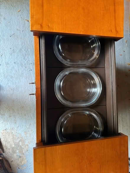 Photo of free A wooden hostess trolley. Good condition - 25 years old (Highcliffe BH23) #3