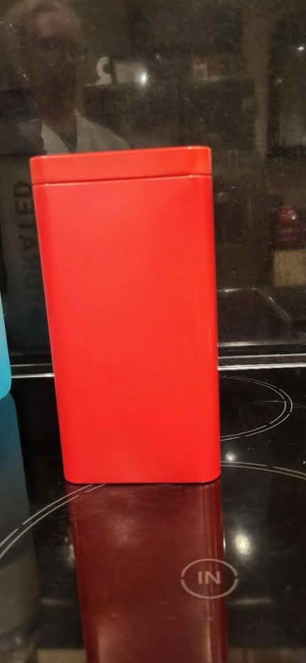 Photo of 19cm high T2 tin in Red (RH12) #1
