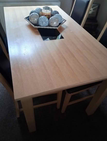 Photo of free 5ft dining table with 4 chairs (Bowerham LA1) #3