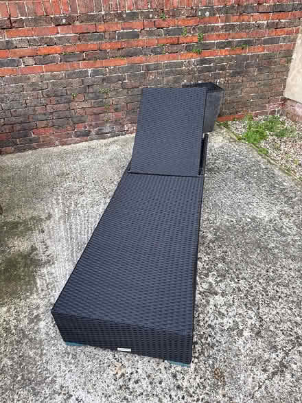 Photo of free 2 rattan sunbeds (motcombe) #1