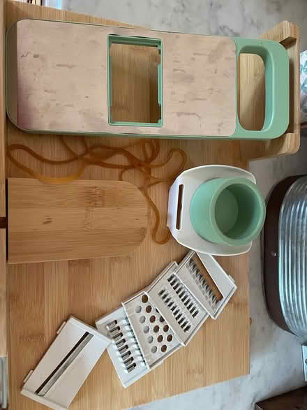 Photo of free Cutting board and mandoline set (DC side of Warrenton) #1