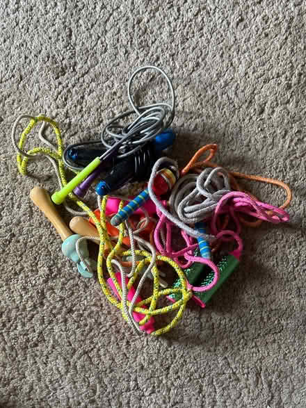 Photo of free Assorted children's skipping ropes (Sanderstead) #1