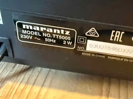 Photo of free Turntable (Juniper Green EH14) #3